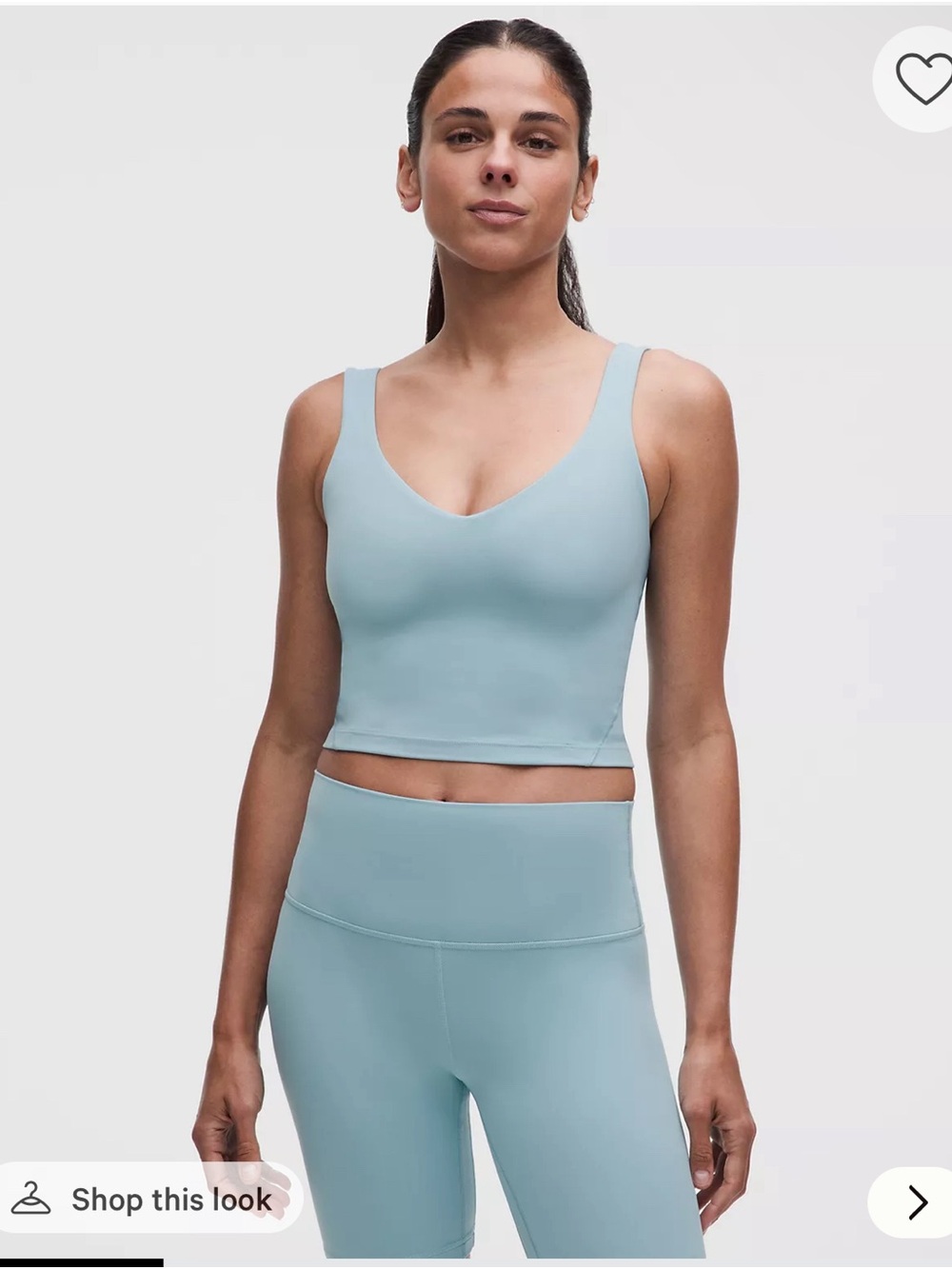 Lululemon Blue align Top